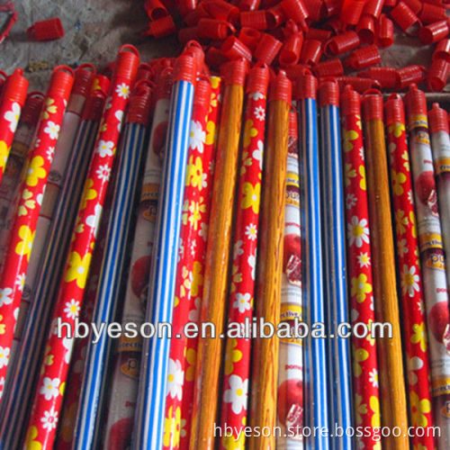 2.2x120cm wooden handle with pvc cover